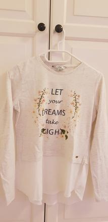 Tricko s dlhym rukavom, 164