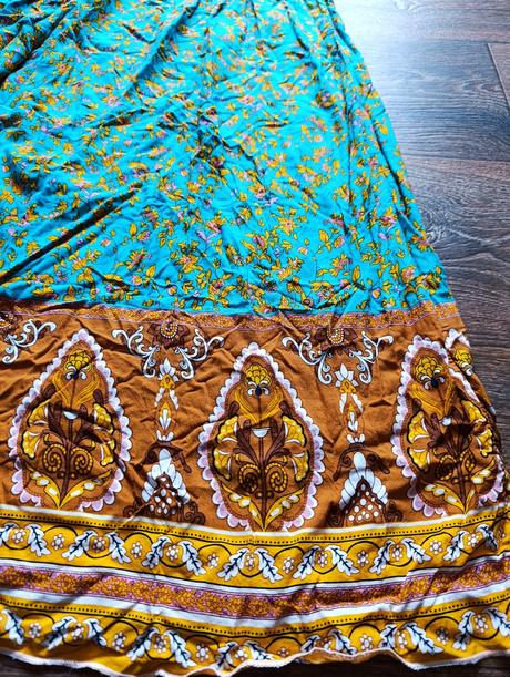 Maxy boho saty bez ramena, xxxl