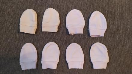 Bavlnene rukavicky pre dievcatko,