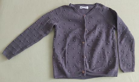 Svetrík tmavo-sivý h&m 110/116, h&m,110