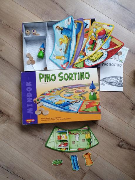 Pino sortino hra mindok, 