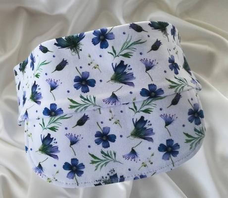 Čelenka úpletová so šiltom, vzorovaná, 