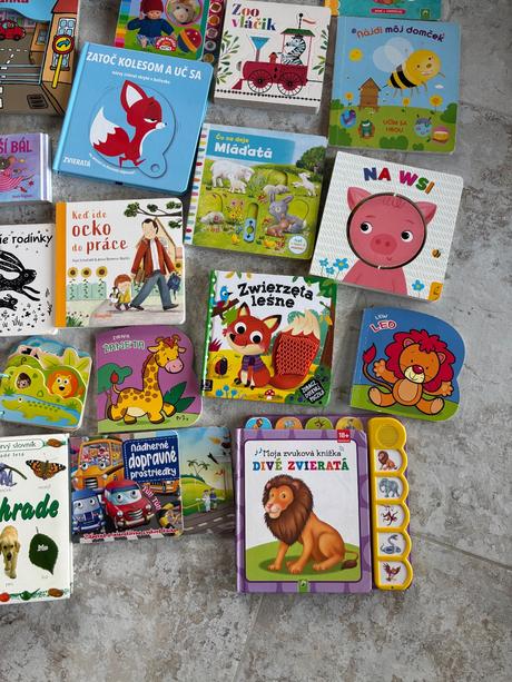 Detské knihy od 0-2 rokov, 