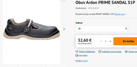 Pánske pracovné topánky ardon prime, v. 44, 44