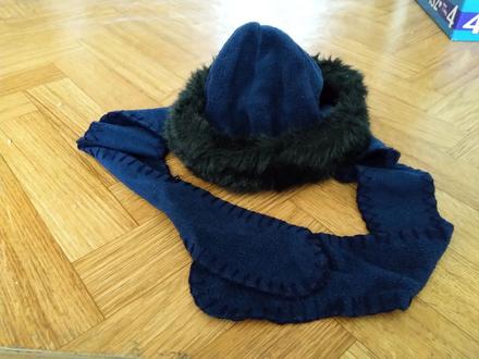 Zimná čiapka so šálom, 98