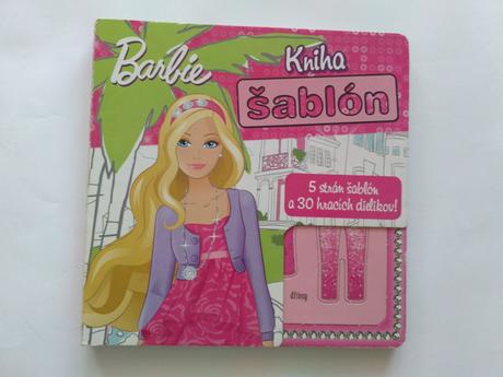 Kniha barbie kniha šablón,