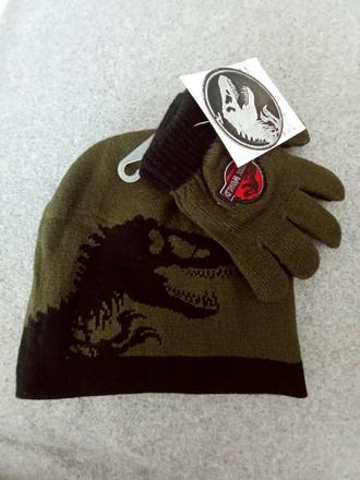 Čiapka + rukavice, takko