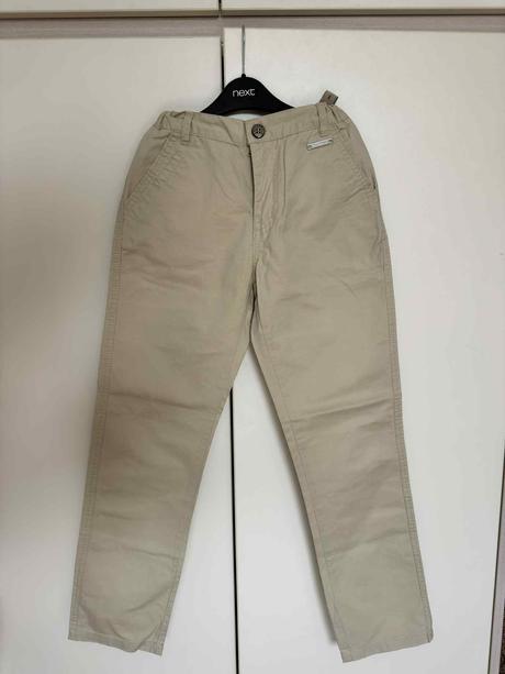 Ľahké letné bavlnené nohavice, nenosené, coccodrillo,140