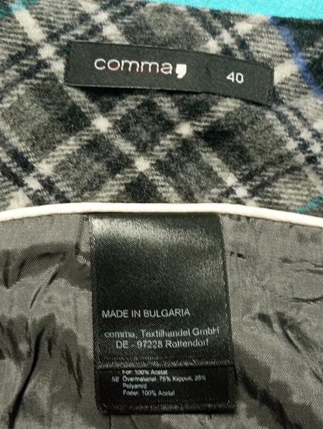 Károvaná sukňa l, l