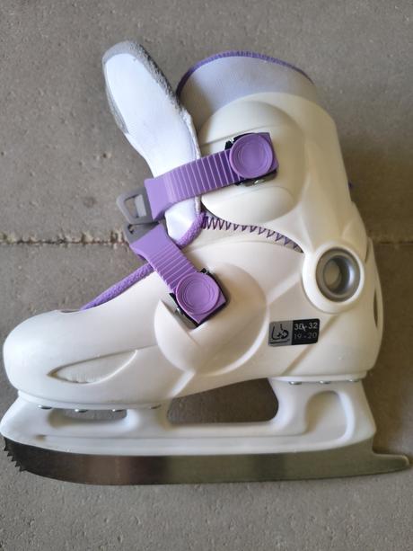 Korčule dievčenské zimné, veľkosť 30-32, 30