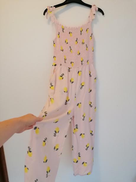 Overal s citrónmi pre 9 až 10r, h&m,140