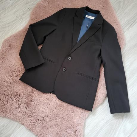128 cierne sako, h&m,128
