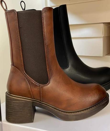 Čižmy hnedé nezateplene veľkosť 36, 36