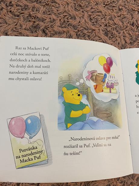 Macko puf moja rozprávka disney,