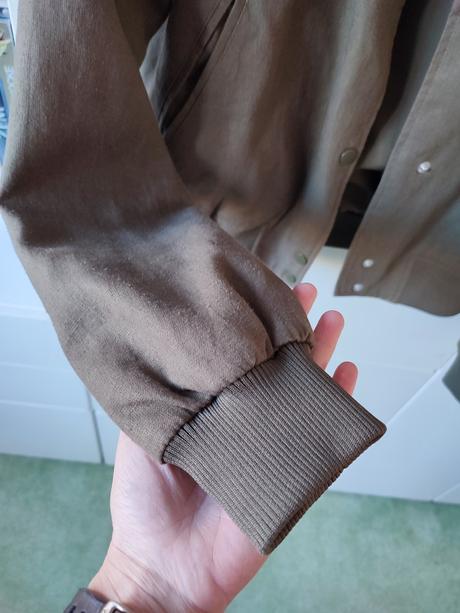 Ľanová bundička xs-s, h&m,xs