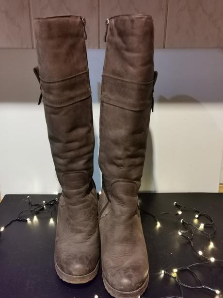 Vysoké teplé čižmy, 37