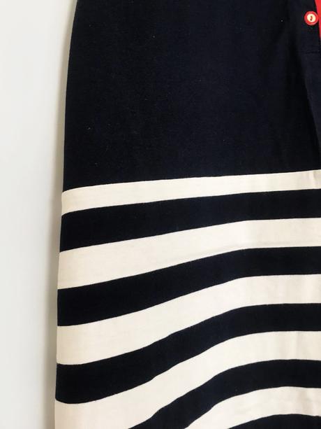 Námornícke úpletové šaty, xl