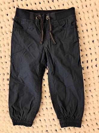 Modré teplejšie nohavice, lupilu,86