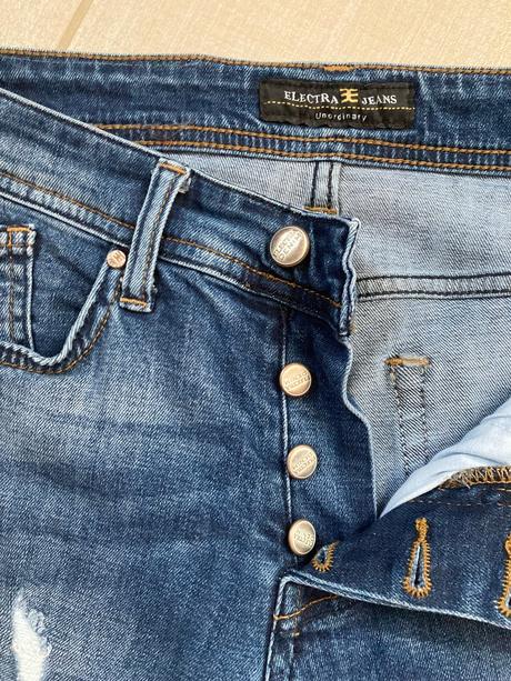 Chlapčenské letné slim riflové kraťasy, 158