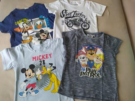Chlapčenské tričká, disney,98