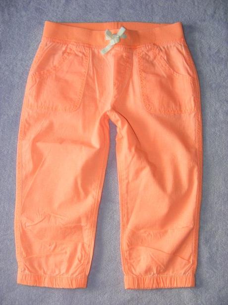 3/4 capri - bermudy zn. h&m, h&m,104 / 122 / 128