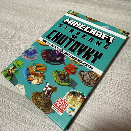 Kniha minecraft stavebné chuťovky,