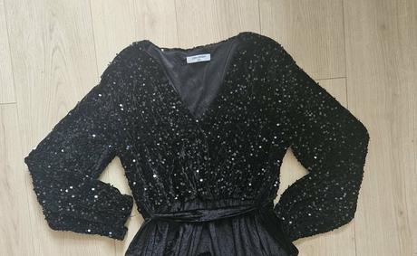 Čierne šaty, xl