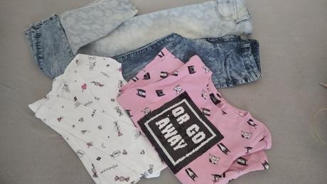 2 x rifle 2 x tričko 158, 158–170