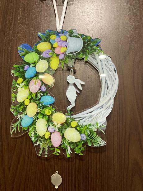 Velkonocna dekorácia / veniec, 