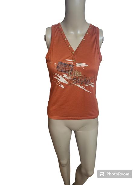 Dámske elastické tričko, lucky lax,l