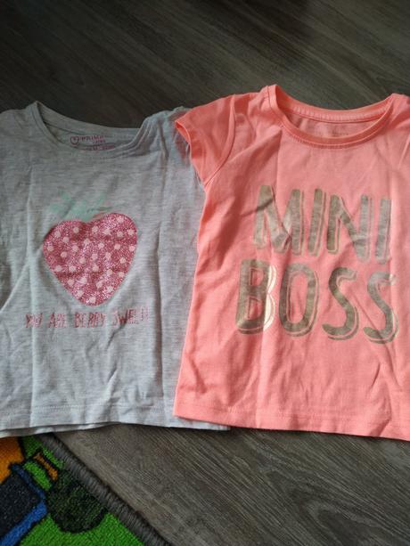 Tričká s krátkym rukávom, primark,92