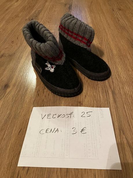 Detské topánky veľkosť 25-26, 25