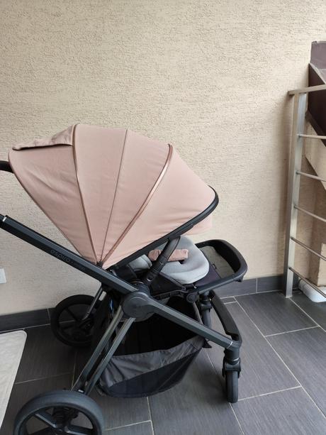 Espiro kočík kombinovaný miloo 08 pink love story, espiro