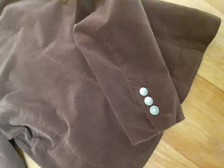 Zamatové sako, authentic,l