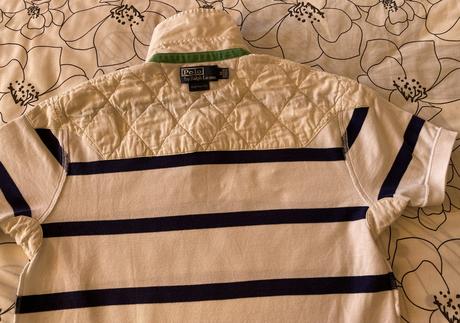 Bavlnené pásikové tričko polo ralph lauren v. m, ralph lauren,m