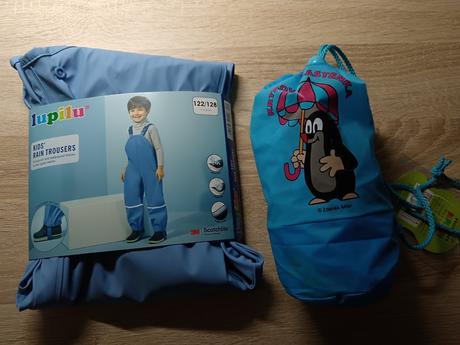 Detské nohavice do dažďa, lupilu,122