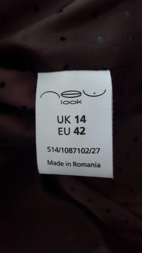 Prechodná bundička, new look,42