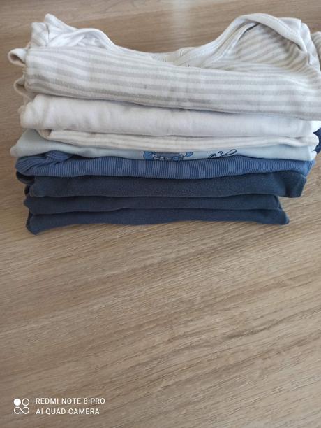 Body s dlhým a krátkym rukávom veľ.98, fox & bunny,98