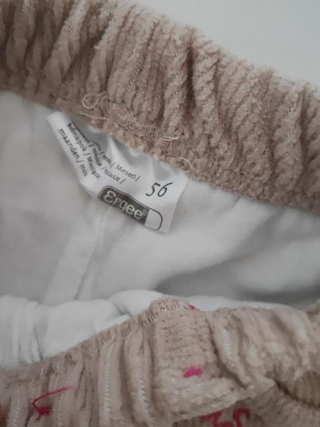 Menčestrové nohavičky, ergee,56