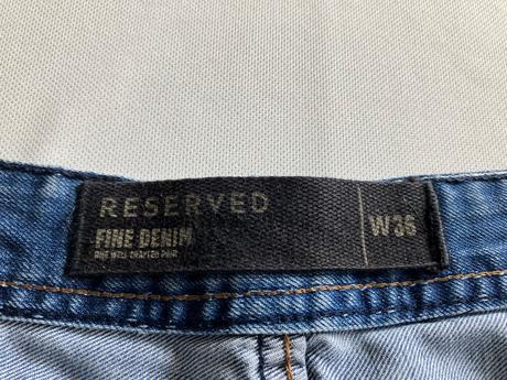 Džínsové šortky kraťasy, reserved,35