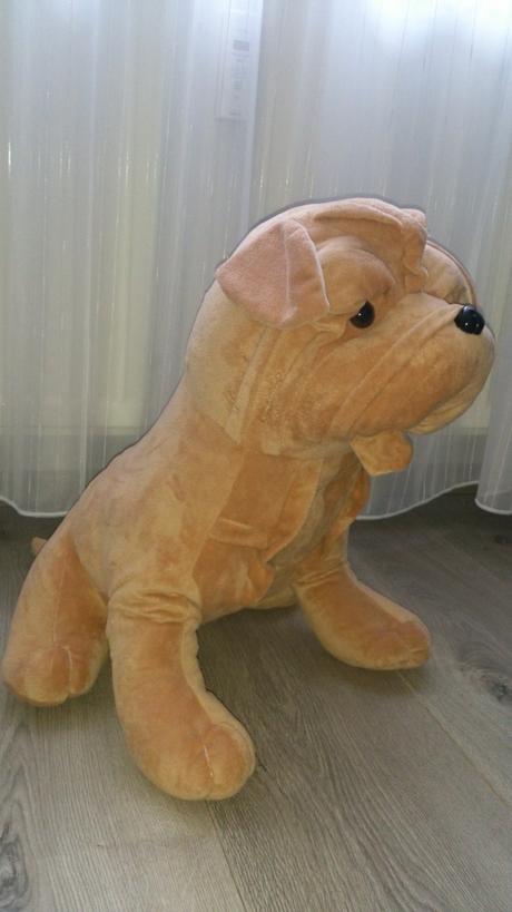 2 velky plysovy psikovia, 