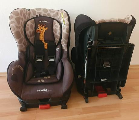 Autosedačky isofix pre dvojičky aj samostatne 1 ks, nania