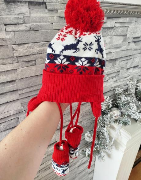 Teplučky set čiapka + rukavice 74/86, 74