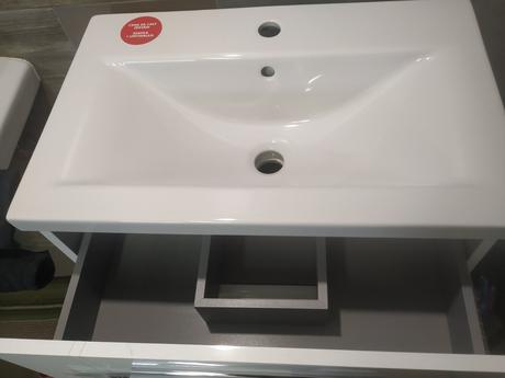 Umývadlo so skrinkou do kúpeľne, 