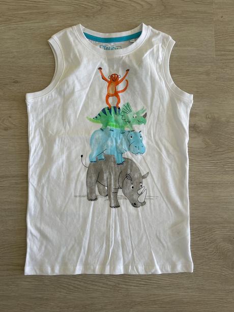 Chlapcenske bavlnene tielko vel. 134, palomino,134