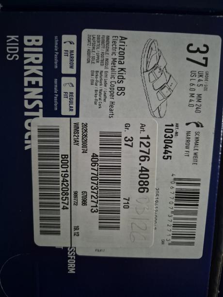 Birkenstock arizona hearts 37, 37