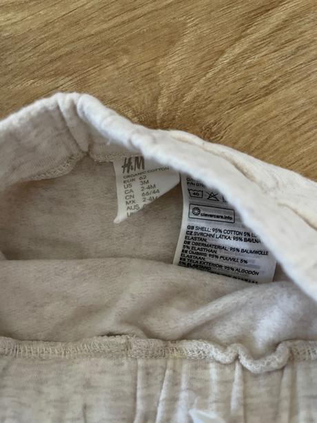 Tepláky h&m, h&m,62