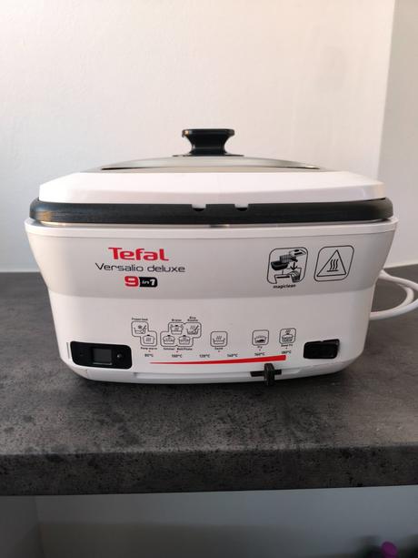 Olejová fritéza tefal versalio deluxe 9v1, tefal
