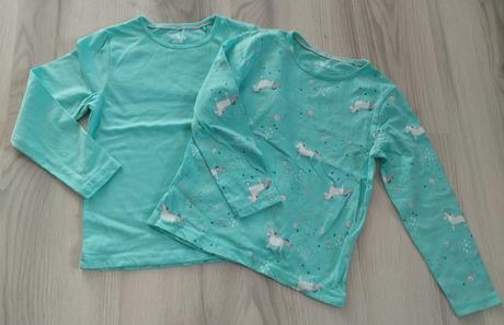 2x tričko s dlhým rukávom, kuniboo,110