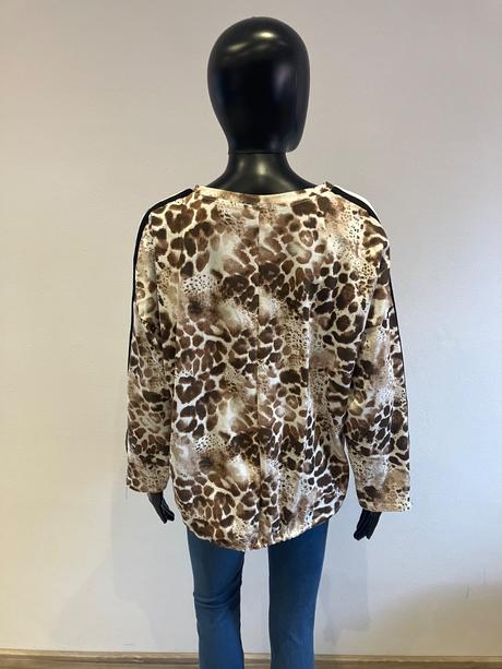 Dámska vzorovaná mikina (uni), l / m / s / xl